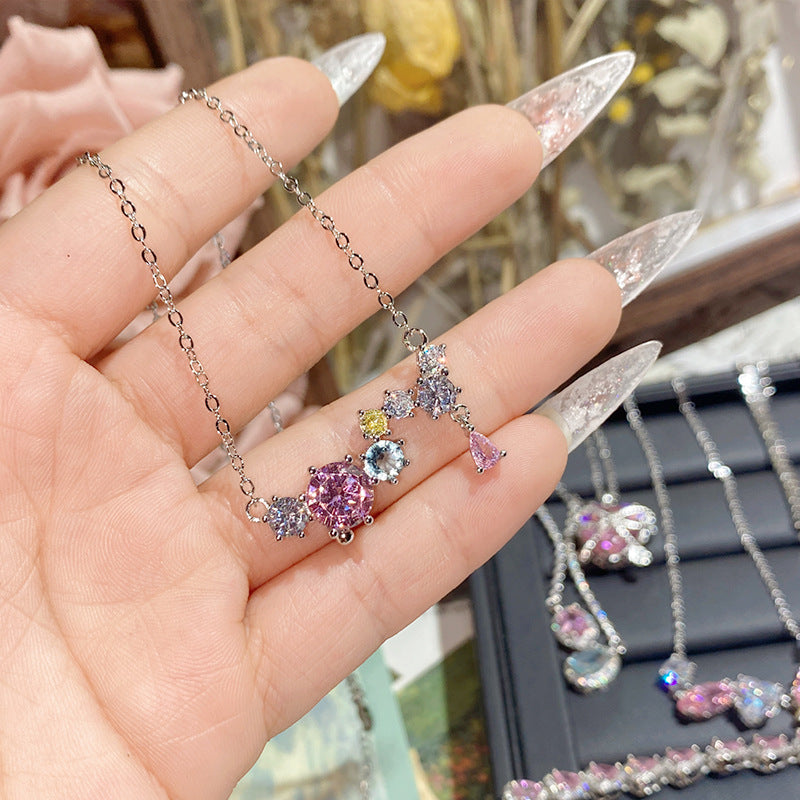 Blush Pink Radiance Necklace Collection