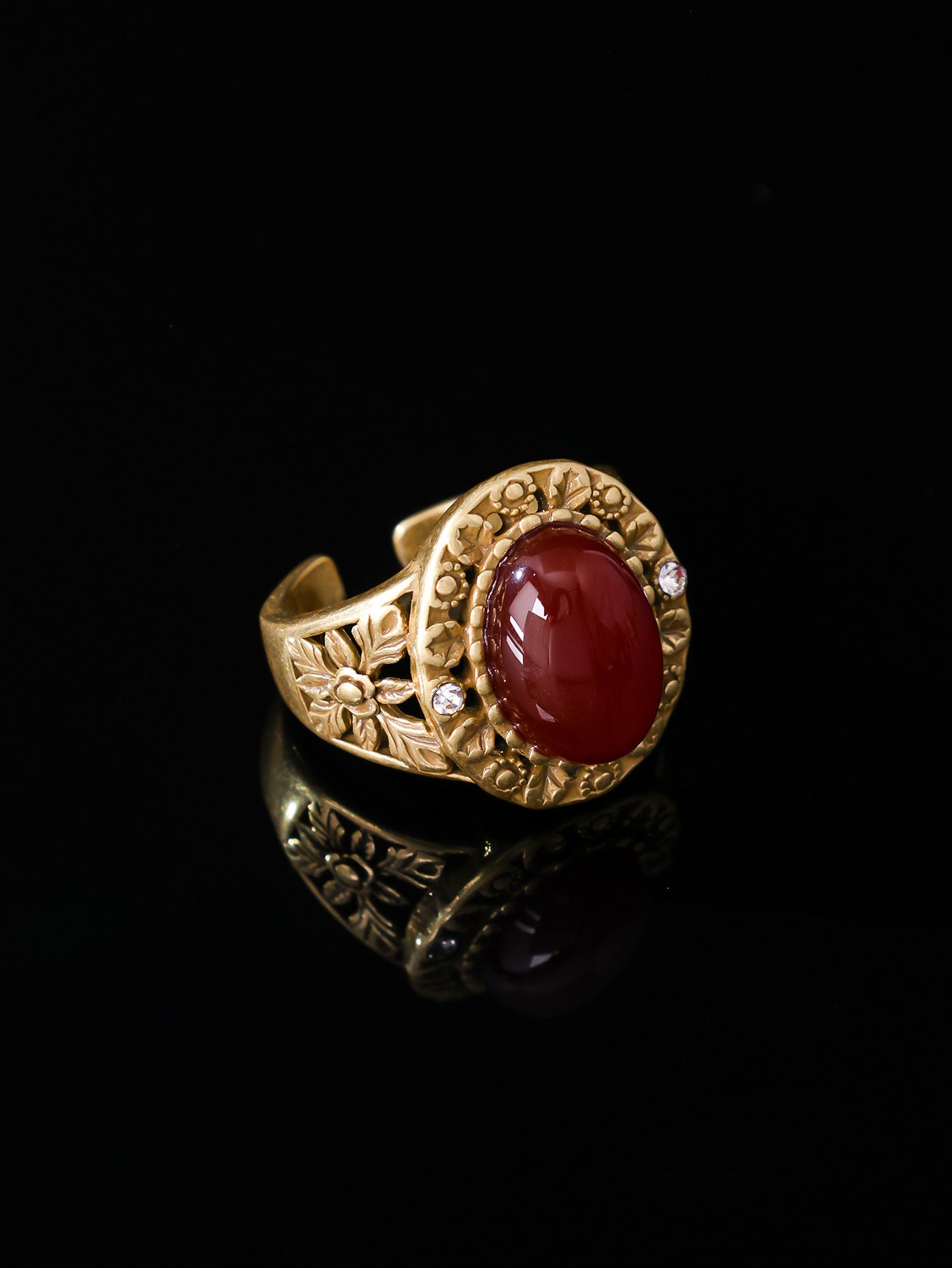 Vintage 24K Gold Plated Ring Collection