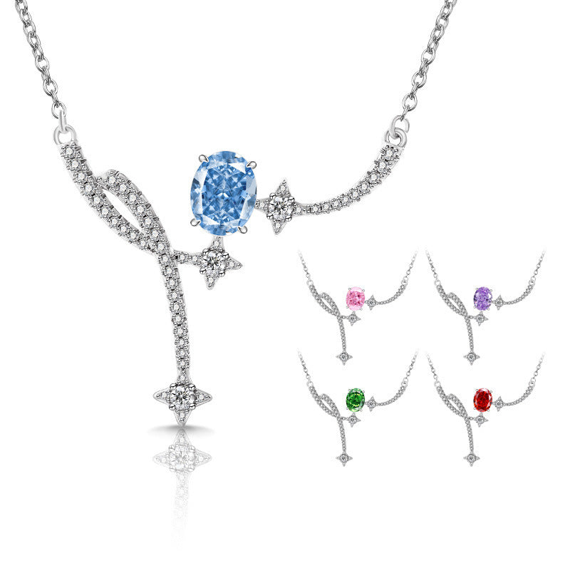 Nova Star Asymmetric Y-Necklace 18K Gold Plated