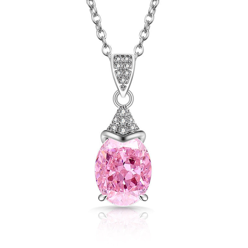 Modern Muse Radiant Oval Necklace