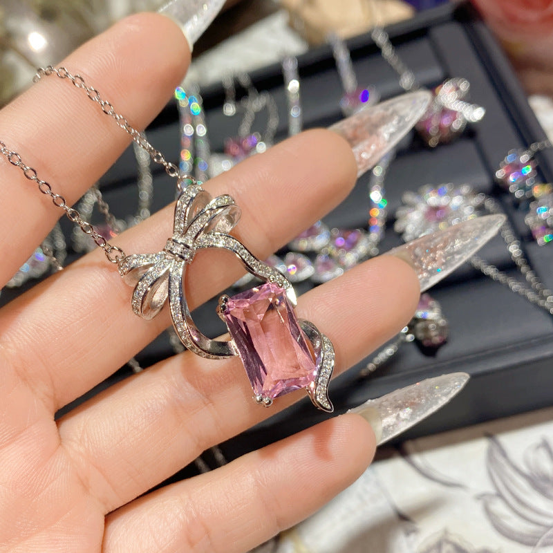 Blush Pink Radiance Necklace Collection