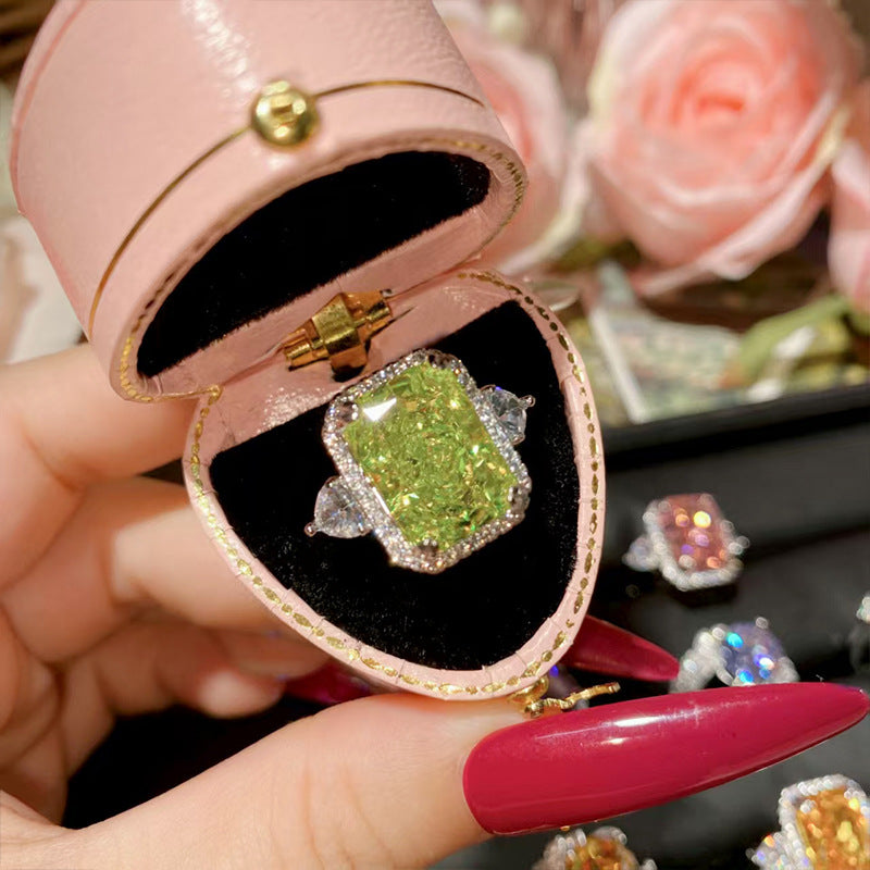 Radiant Multi-Color 5A CZ Ring Collection