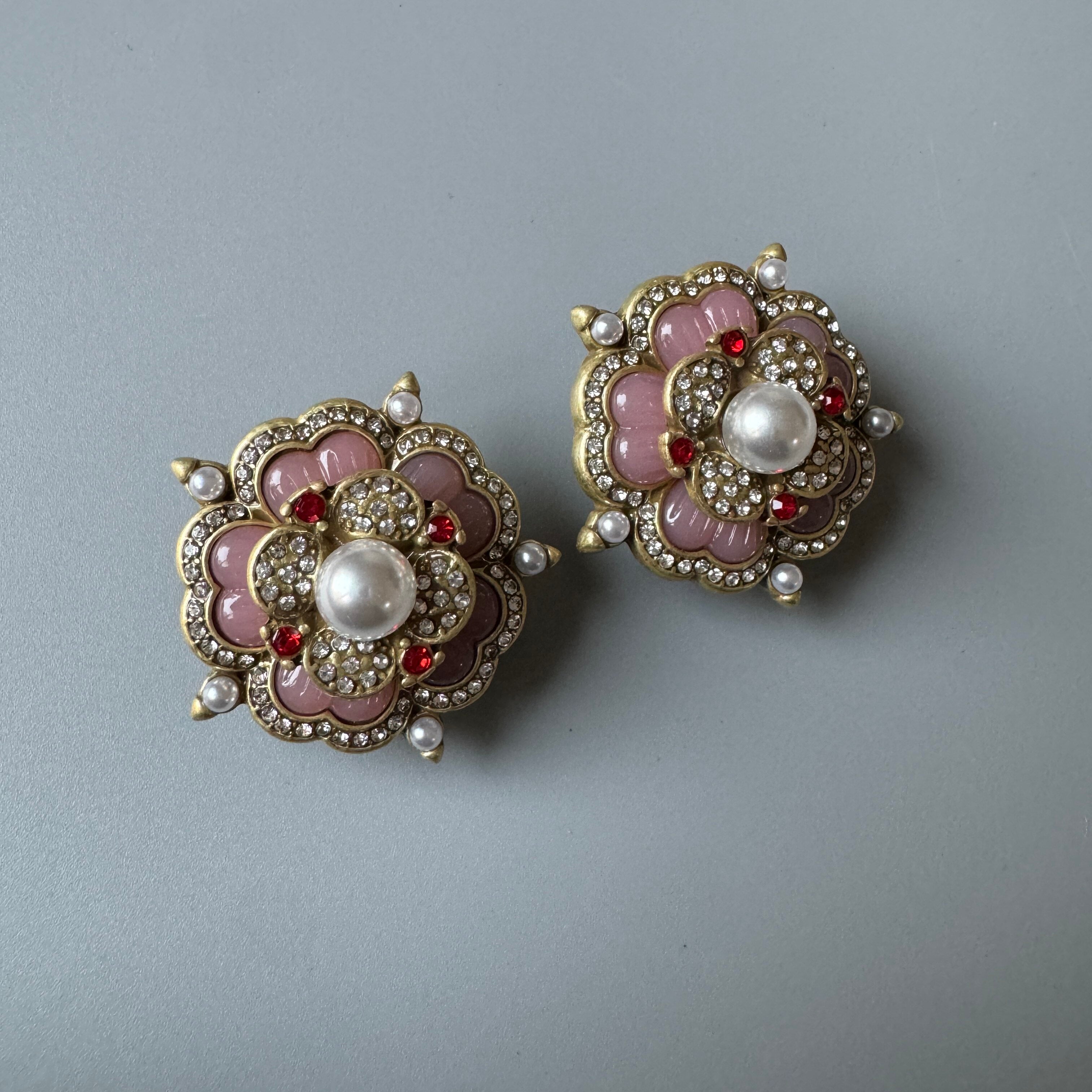 Belle Époque Floral Pearl Jewelry Set