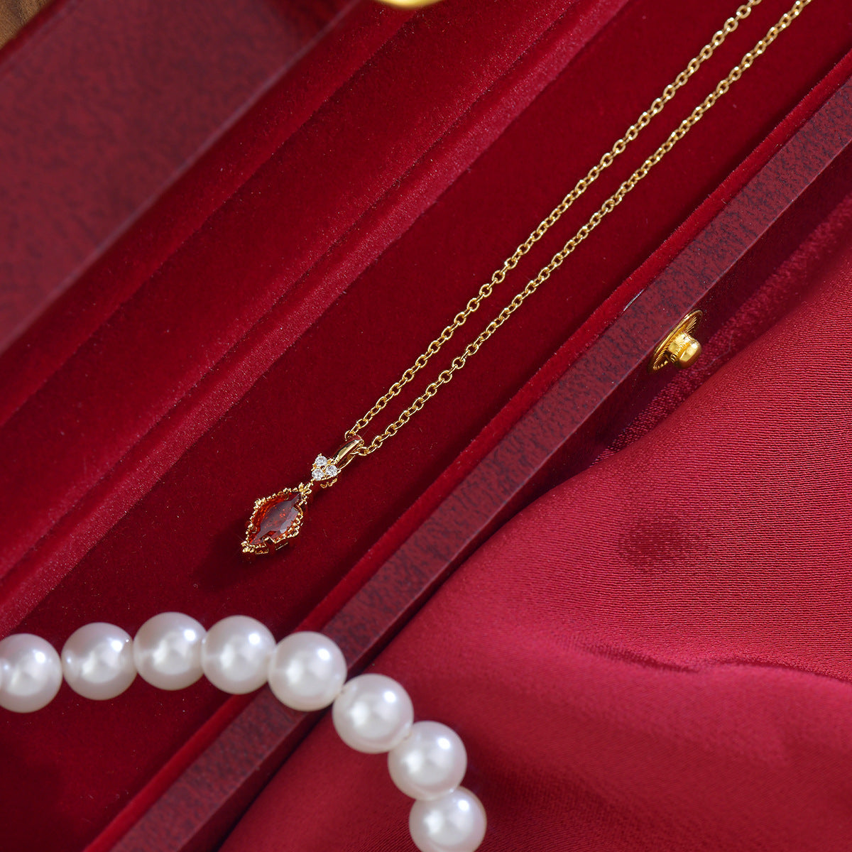 French Soleil Marquise Jewelry Set