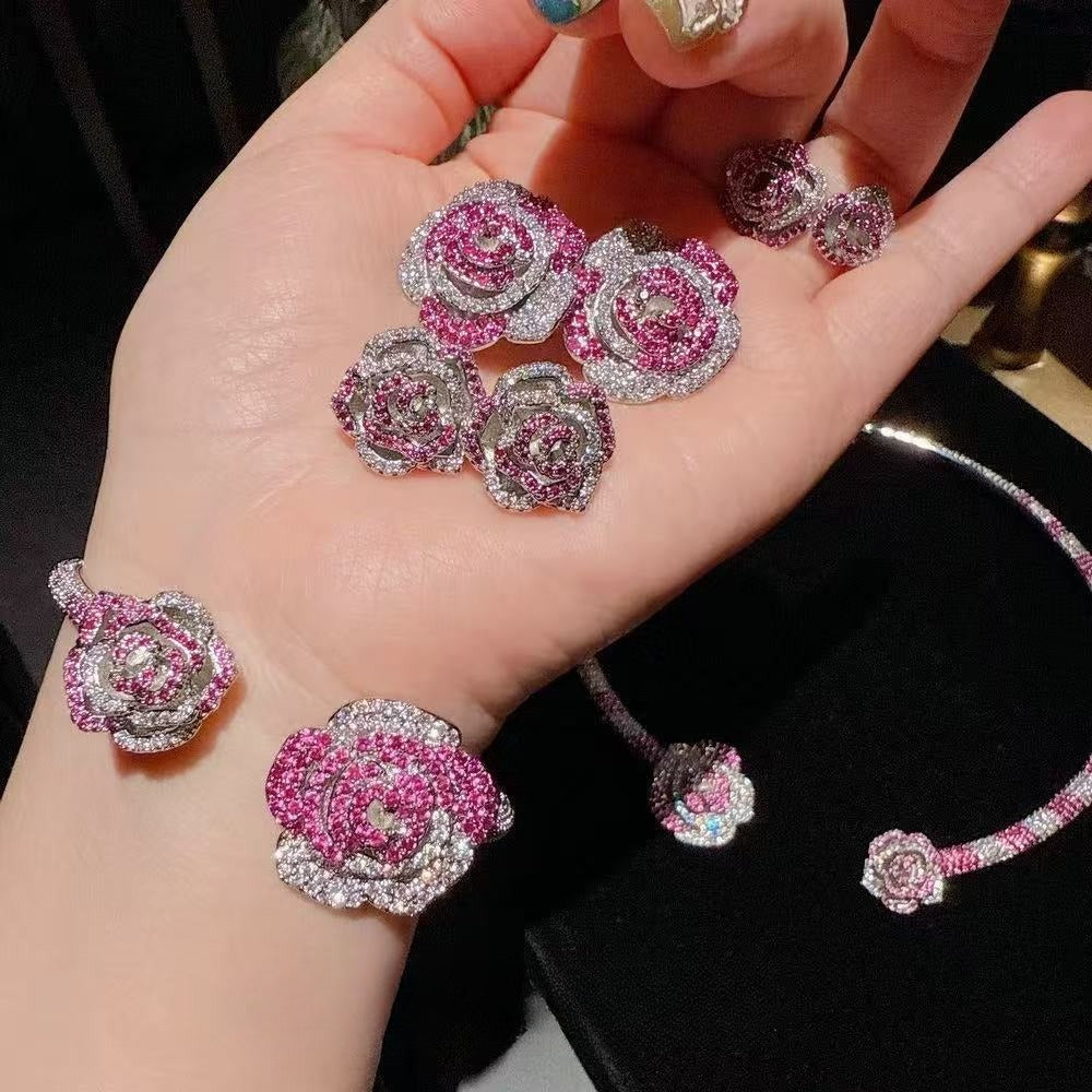 The Secret Bloom Rose Parure