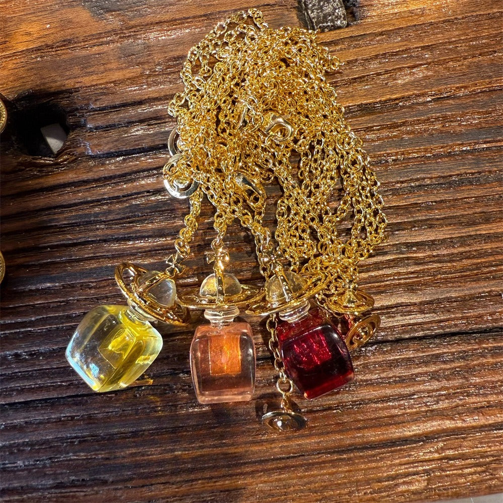 Apothecary Charm Collection|Miniature Elixir Bottle Pendant Necklace