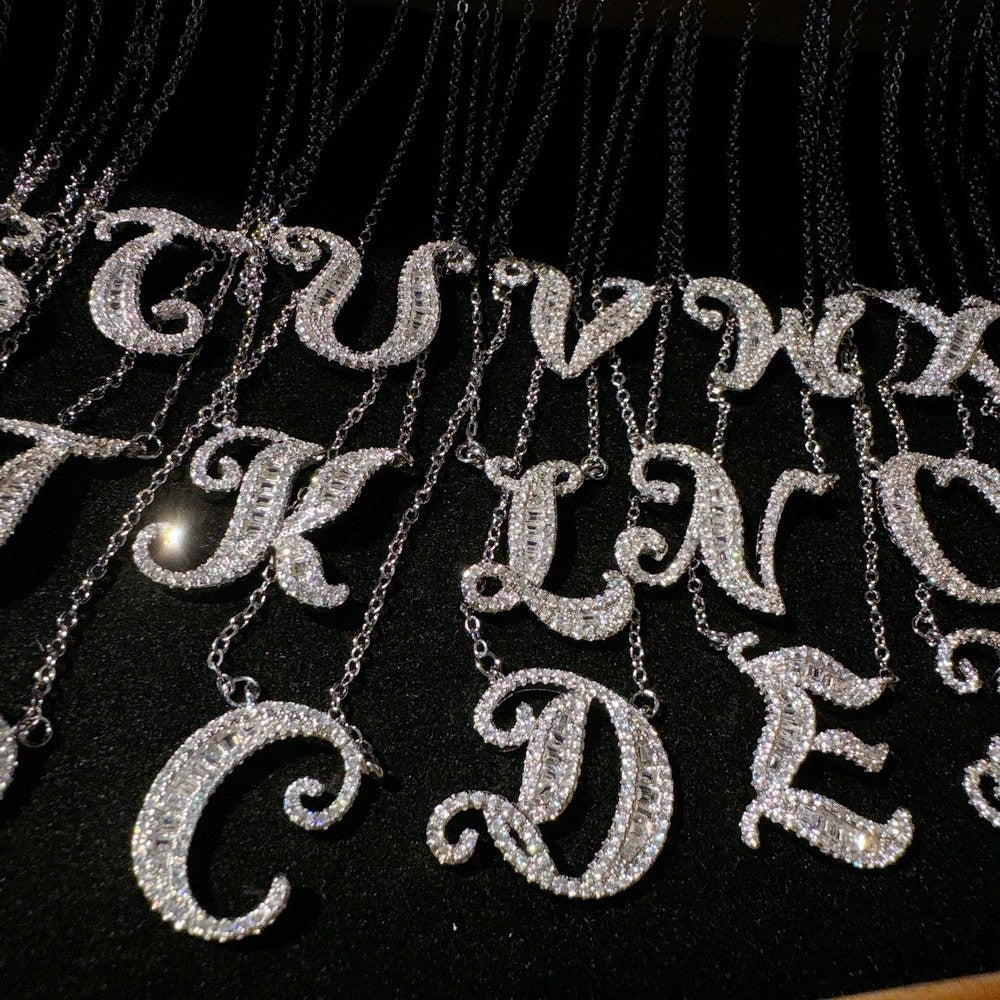 Personalized 18K Gold-Plated Initial Necklace