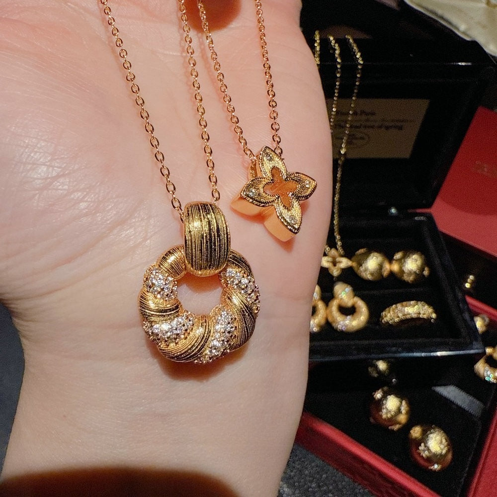 Vine Petal Donut Collection|Intricate Filigree Jewelry