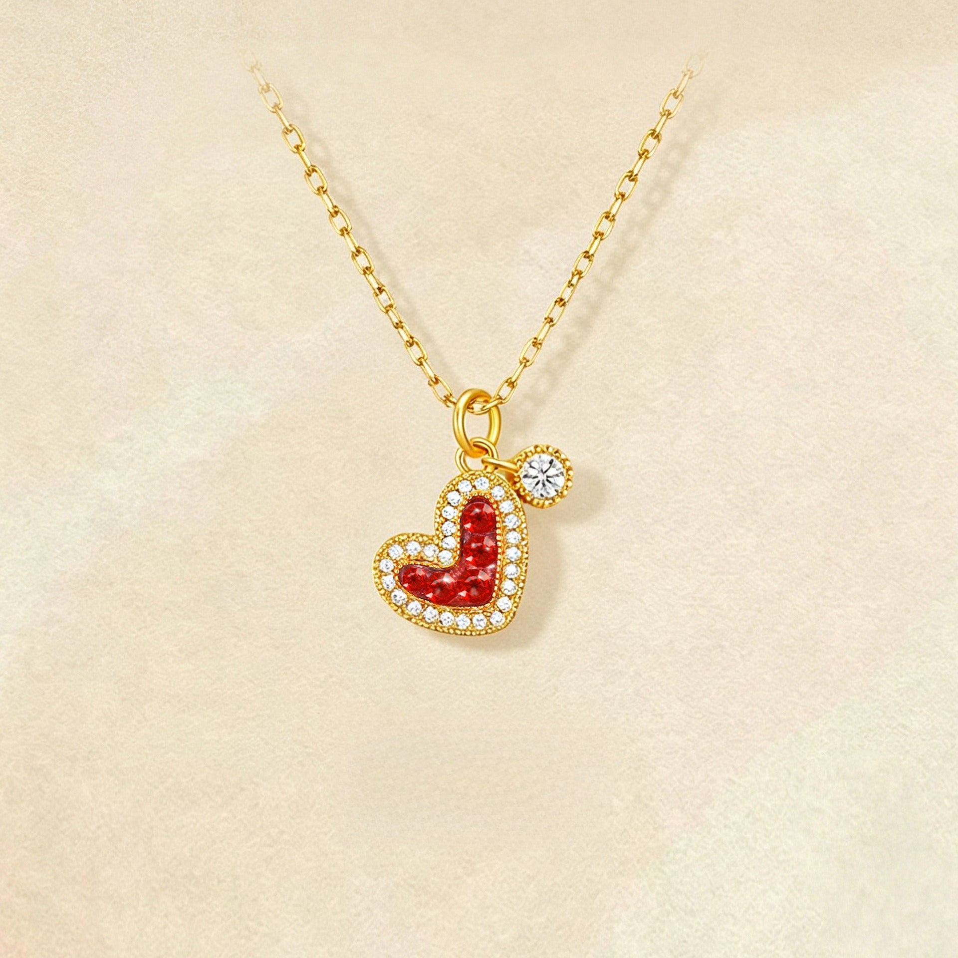 925 Sterling Silver Strawberry Jam Palmier Jewelry Set