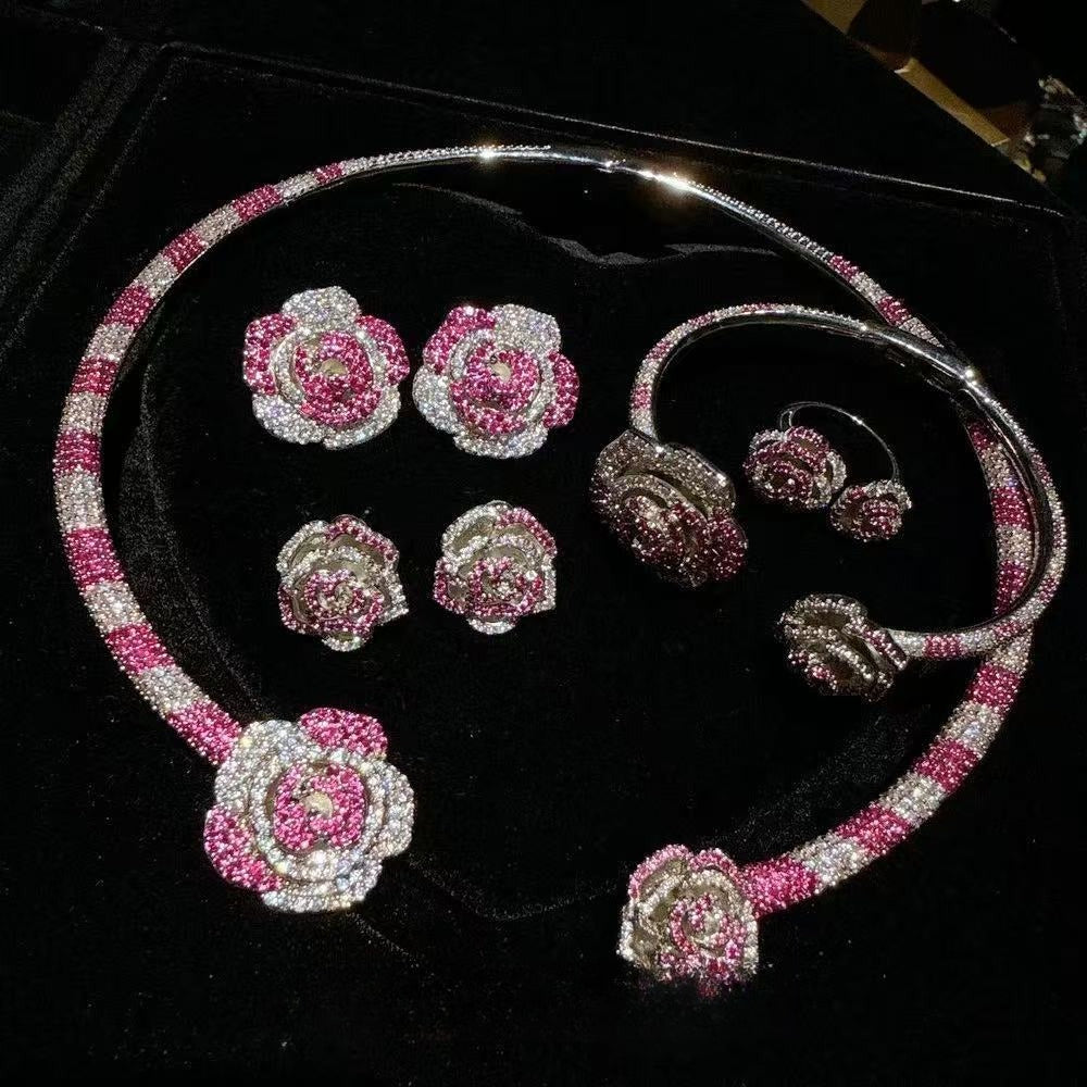 The Secret Bloom Rose Parure
