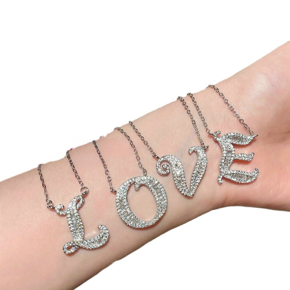 Personalized 18K Gold-Plated Initial Necklace