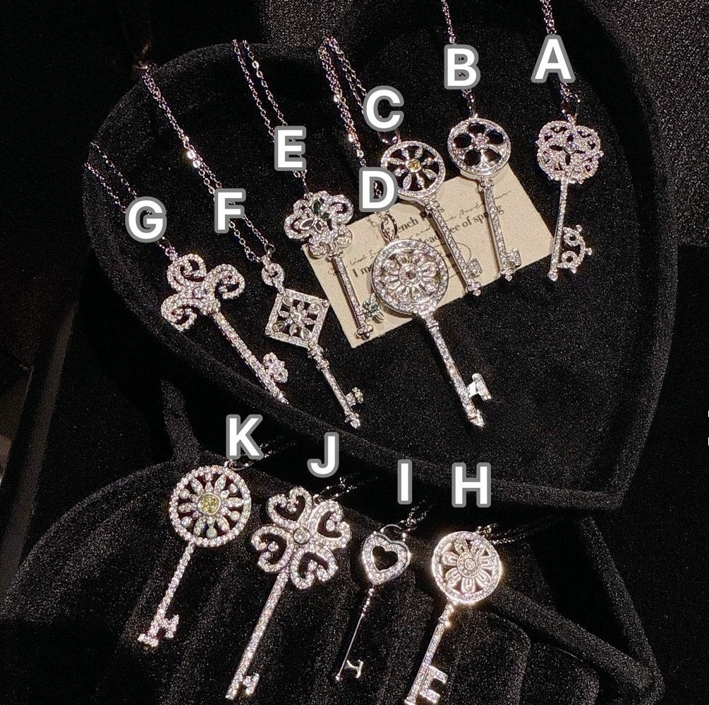 Key to Your Heart|18K Gold Plated Necklace Collection