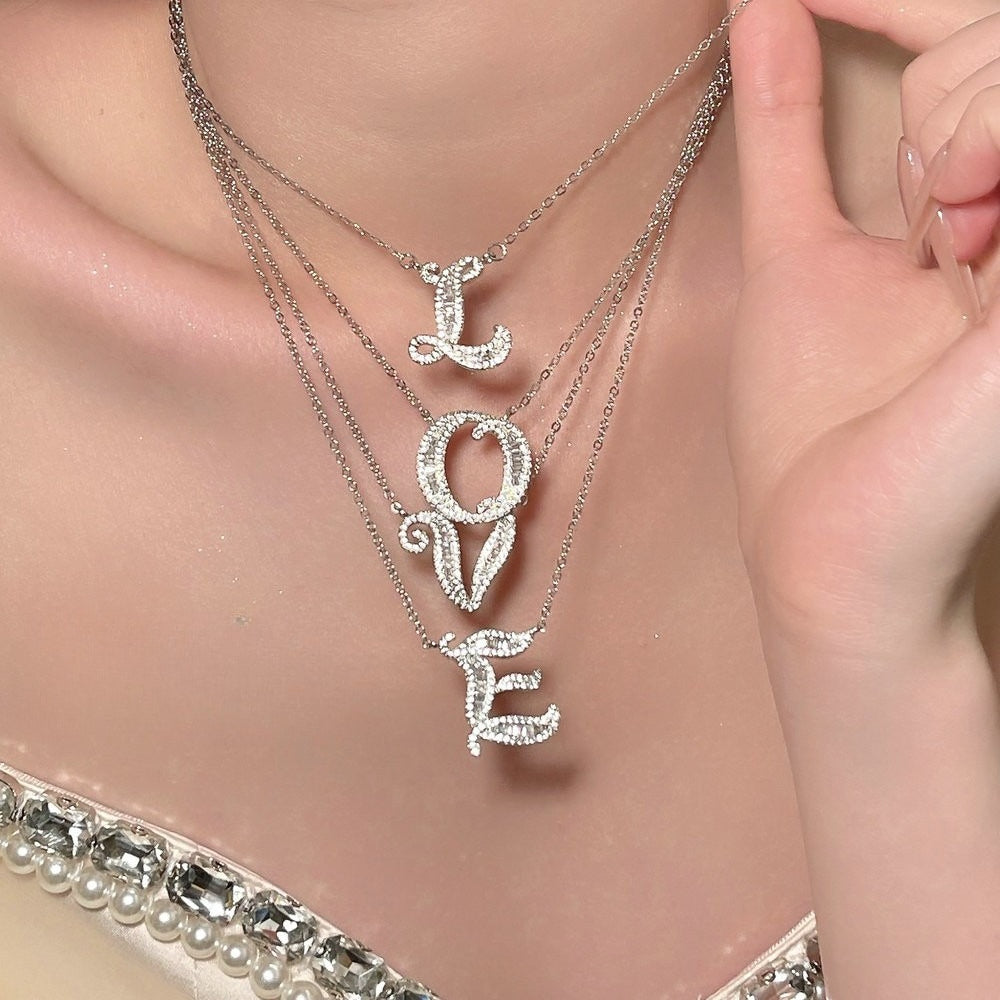 Personalized 18K Gold-Plated Initial Necklace