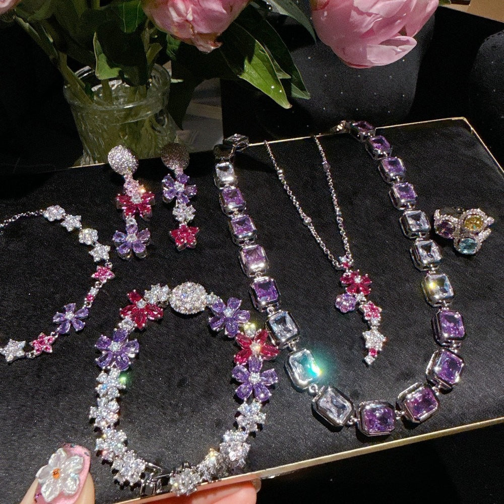 Midsummer Night's Dream Floral Jewelry Set