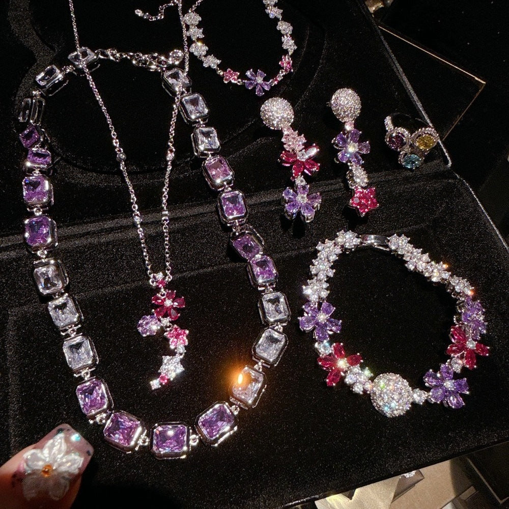 Midsummer Night's Dream Floral Jewelry Set